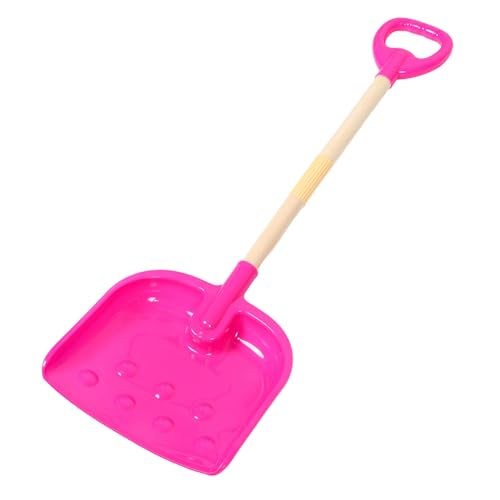 HEALSOPTHY Strandschaufel aus Dickem Kunststoff mit Langem Griff für Einfachen Halt Vielseitig für Strand Garten Schnee Tragbar und Leicht ohne Verpackung für Junge Mädchen und Kleinkinder von HEALSOPTHY