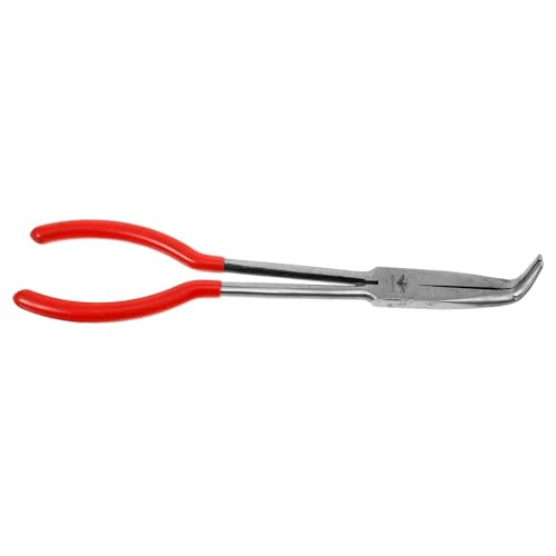 HEALSOPTHY Tiegelzange Kunststoff Schmelzofen Zange für Schmelzen Gießen Gold Metallveredelung Labor Tiegelklemme mit Hitzebeständigem Griff für Präzises Greifen von HEALSOPTHY