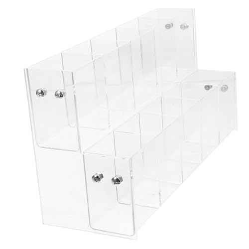 HEALSOPTHY Transparenter Acryl Stifthalter mit Fächern Platzsparender Organizer für Buntstifte und Marker Multifunktionale Aufbewahrungsbox für Schreibtisch und Büro für Stifte HEALSOPTHY Transparenter Acryl Stifthalter mit Fächern Platzsparender Organizer für Buntstifte und Marker Multifunktionale Aufbewahrungsbox für Schreibtisch und Büro für Stifte von HEALSOPTHY