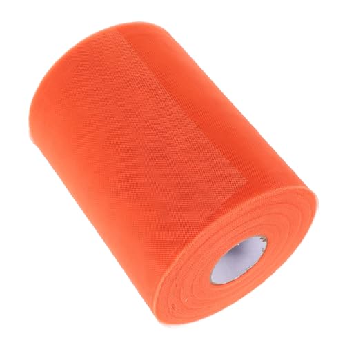 HEALSOPTHY Tüllbandrolle aus Polyester Vielseitiges Mesh Gewebe für Hochzeitsdeko DIY Schleifen Tischdekorationen und Festliche Anlässe Leicht zu Schneiden Verarbeiten von HEALSOPTHY