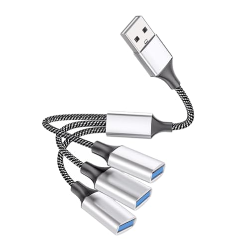 HEALSOPTHY USB Wege Splitter Kabel USB Power Verteiler Kompakt Tragbar Kompatibel mit Laptop PC Stabile Übertragung HEALSOPTHY USB Wege Splitter Kabel USB Power Verteiler Kompakt Tragbar Kompatibel mit Laptop PC Stabile Übertragung von HEALSOPTHY