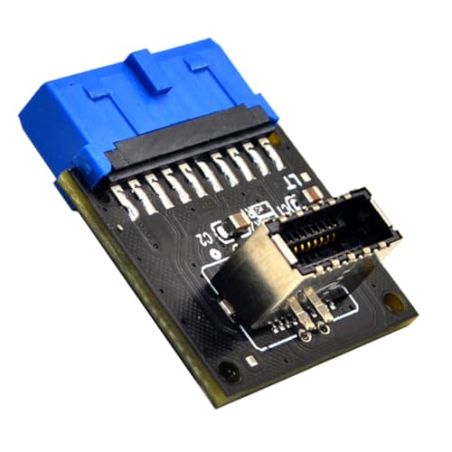 HEALSOPTHY USB zu Type A Header Adapter Praktischer Adapter für PC Kompatibel mit Systemen Einfache Installation Langlebige Konstruktion Vielseitig Einsetzbar HEALSOPTHY USB zu Type A Header Adapter Praktischer Adapter für PC Kompatibel mit Systemen Einfache Installation Langlebige Konstruktion Vielseitig Einsetzbar von HEALSOPTHY