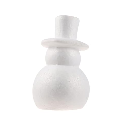 HEALSOPTHY Unfertiger Schneemann Dekofigur Weiß DIY Weihnachtsbasteln für Zuhause Garten Party Festliche Weihnachtsdeko Geschenkidee HEALSOPTHY Unfertiger Schneemann Dekofigur Weiß DIY Weihnachtsbasteln für Zuhause Garten Party Festliche Weihnachtsdeko Geschenkidee von HEALSOPTHY