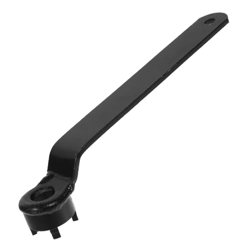 HEALSOPTHY Verstärkter Vierklauen winkelschleifer spanner aus Stahl mit Ergonomischem Griff Verstellbarer Schraubenschlüssel zum Einfachen Demontieren und Einstellen von Werkstücken von HEALSOPTHY