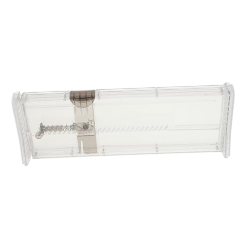 HEALSOPTHY Verstellbare Ausziehbare aus Robustem Flexibler Trenner für Kleidung Socken und Haushaltsgegenstände Transparent Multifunktional für Schrank Küche und Büro Werkzeugfreie Montage von HEALSOPTHY