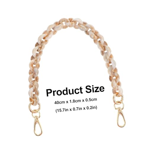 HEALSOPTHY Verstellbarer Schultergurt aus Robustem Resin mit Elegantem Marmor Muster Breit Strapazierfähiger und Langlebiger Taschengurt für Vielseitige Taschen HEALSOPTHY Verstellbarer Schultergurt aus Robustem Resin mit Elegantem Marmor Muster Breit Strapazierfähiger und Langlebiger Taschengurt für Vielseitige Taschen von HEALSOPTHY