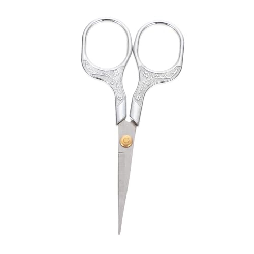 HEALSOPTHY Vintage Schneiderschere Handwerks und Stickschere für Präzise Schnittarbeiten für Zuhause Büro und Nähgeschäfte Hochwertige Rostfreie Scheren mit Feiner Verarbeitung für Exakte von HEALSOPTHY