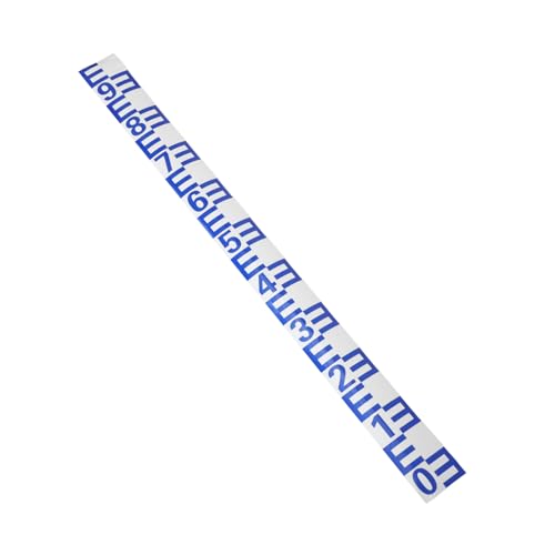 HEALSOPTHY Wasserstandsanzeiger Selbstklebend Reflektierendes Markierungsband für Präzise Wasserstandsmessung Langlebig Robust für Ingenieure und Pools HEALSOPTHY Wasserstandsanzeiger Selbstklebend Reflektierendes Markierungsband für Präzise Wasserstandsmessung Langlebig Robust für Ingenieure und Pools von HEALSOPTHY