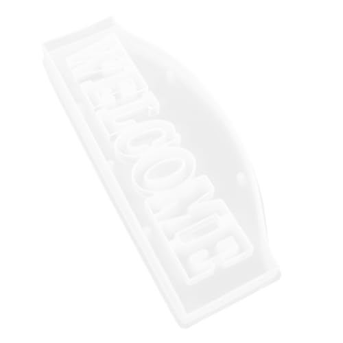 HEALSOPTHY Willkommensschild Silikonform für Epoxidharz DIY Flexible Bruchfeste Gießform mit Glatter Oberfläche Wiederverwendbar für Anfänger und Langlebige Dekorationen HEALSOPTHY Willkommensschild Silikonform für Epoxidharz DIY Flexible Bruchfeste Gießform mit Glatter Oberfläche Wiederverwendbar für Anfänger und Langlebige Dekorationen von HEALSOPTHY