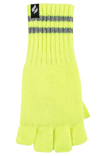 HEAT HOLDERS SOCKSHOP Workforce Herren 3.2 TOG Fingerlose Handschuhe 1 Paar Helles Gelb Einheitsgröße von HEAT HOLDERS