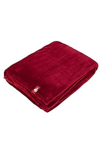 HEAT HOLDERS SockShop Snuggle Up Wärmedecke in Cranberry - One Size von HEAT HOLDERS