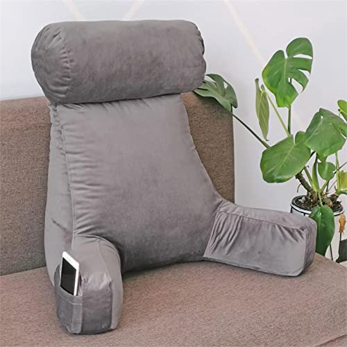 HEATHE Lesekissen,Bücherkissen,Bettruhe Kissen,Rückenkissen Sofa,Lendenkissen mit Armlehnen,Ideal zum Arbeiten,Lesen oder Spielen auf dem Bett/Sofa/Boden von HEATHE