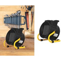 Stanley - Bauheizer Keramik mit Ventilator Funktion 1000W/2000Watt IP24 von Stanley