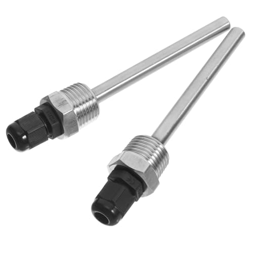 2 Stück Temperatursensoren Thermowells für Wasserheizer Thermometer Präzise Temperaturmessung Einfache Installation Langlebig Einsetzbar 2 Stück Temperatursensoren Thermowells für Wasserheizer Thermometer Präzise Temperaturmessung Einfache Installation Langlebig Einsetzbar von HEATSHAKING