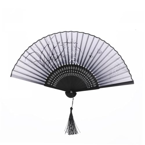 HEATSHAKING 1 Satz Japanische Faltfächer Handfächer Im Traditionellen Design Mit Orchideenmuster Für Tanzaufführungen Hochzeiten Tägliche Nutzung Tragbar Elegant 2 Stück HEATSHAKING 1 Satz Japanische Faltfächer Handfächer Im Traditionellen Design Mit Orchideenmuster Für Tanzaufführungen Hochzeiten Tägliche Nutzung Tragbar Elegant 2 Stück von HEATSHAKING