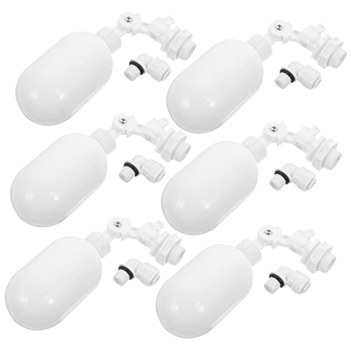 HEATSHAKING 1 Satz Schwimmerventil Mini Float Valves für Aquarien Wasser Float Valve mit Einstellbarem Automatischer Wasserstandskontrolle Schlauchadapter Hohe Druckbeständigkeit Teilig von HEATSHAKING