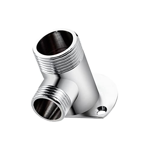 HEATSHAKING 1 Stück Duscharmaturen Adapter Set Hochwertiger Duschkonverter für Wandmontage Installieren für Ihr Badezimmer Elegantes Design Edelstahlfarbenem Finish HEATSHAKING 1 Stück Duscharmaturen Adapter Set Hochwertiger Duschkonverter für Wandmontage Installieren für Ihr Badezimmer Elegantes Design Edelstahlfarbenem Finish von HEATSHAKING