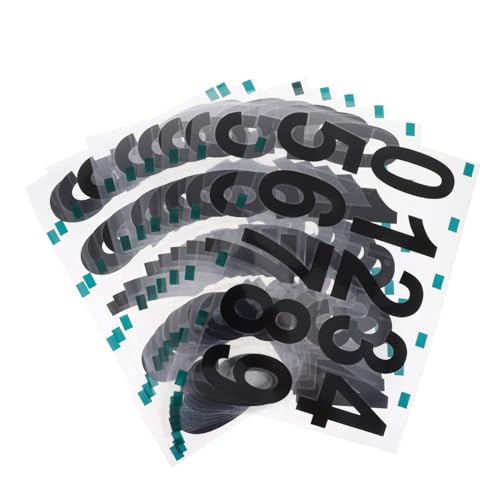 HEATSHAKING 10 Sätze Wasserdichte Reflektierende Nummernaufkleber Selbstklebend für Hausnummern Briefkästen Mülltonnen Garage Wetterfest Uv-beständig Langlebig HEATSHAKING 10 Sätze Wasserdichte Reflektierende Nummernaufkleber Selbstklebend für Hausnummern Briefkästen Mülltonnen Garage Wetterfest Uv-beständig Langlebig von HEATSHAKING