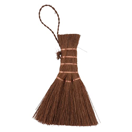 HEATSHAKING 1stück Mini Palm Broom Für Teezeremonie Praktischer Kleiner Handbesen Aus Natürlichem Material Für Effektive Haushaltsreinigung Für Kleine Abfälle Und Ecken von HEATSHAKING
