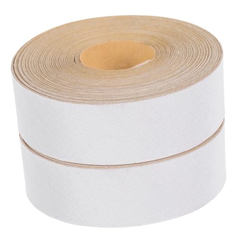 HEATSHAKING 2 Rollen Selbstklebende Lampenschirm Umrandung Je Strapazierfähiges Stoffband für DIY Tischlampen Kanten und Kantenschutz Elegantes Zubehör für Schlafzimmer und Wohnzimmer von HEATSHAKING