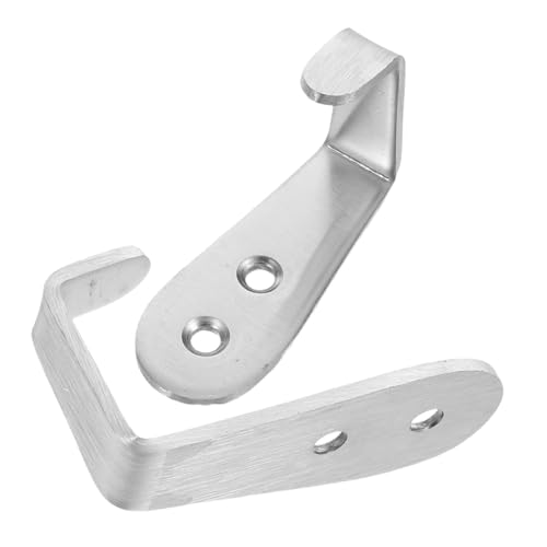 HEATSHAKING 2 Stück Edelstahl Leiterhaken für Etagenbetten Robuste Drehbare Haken zur Sicheren Befestigung von Metallleitern Einhängbar Schnelle Montage und Demontage von HEATSHAKING