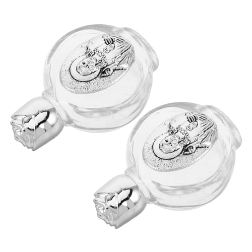 HEATSHAKING 2stücke Tragbare Dekorative Kristallflasche Mit Erhabenem Design Für Religiöse Anlässe Wie Taufe Und Hochzeit Aus Hochwertigem Leakt Vielseitig Einsetzbar HEATSHAKING 2stücke Tragbare Dekorative Kristallflasche Mit Erhabenem Design Für Religiöse Anlässe Wie Taufe Und Hochzeit Aus Hochwertigem Leakt Vielseitig Einsetzbar von HEATSHAKING