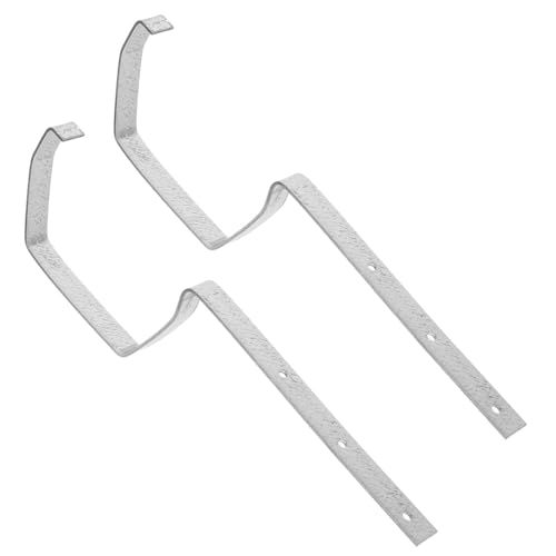 HEATSHAKING 2 Stück Regenrinnen Halterungen Robuste Wandhalter für Fallendes Einfache Installation für Ästhetische Dachentwässerung Kompatibel mit Rinnen HEATSHAKING 2 Stück Regenrinnen Halterungen Robuste Wandhalter für Fallendes Einfache Installation für Ästhetische Dachentwässerung Kompatibel mit Rinnen von HEATSHAKING