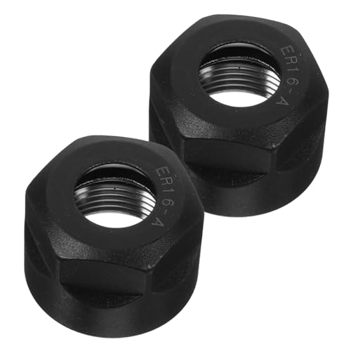 HEATSHAKING 2 Stück Spannmutter für Cnc Drehmaschinen Collet Nut Präzise und Langlebig Installieren Ersatzteile für Gravurmaschinen HEATSHAKING 2 Stück Spannmutter für Cnc Drehmaschinen Collet Nut Präzise und Langlebig Installieren Ersatzteile für Gravurmaschinen von HEATSHAKING