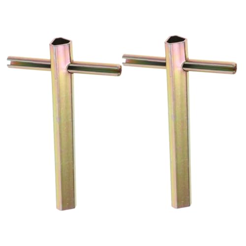 HEATSHAKING 2 Stück Spezial Dreiecks elevator türschlüssel Lang Verlängert für Notfallzugang Aufzugsschloss Kompatibel für Aufzugstechniker und Feuerwehr HEATSHAKING 2 Stück Spezial Dreiecks elevator türschlüssel Lang Verlängert für Notfallzugang Aufzugsschloss Kompatibel für Aufzugstechniker und Feuerwehr von HEATSHAKING