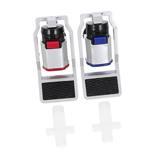 HEATSHAKING 2 Stück Teiliges Wasserkühler Wasserhähne aus Geruchslosem Kunststoff Installieren Tropffrei Kompatibel mit Standard Warm und Kaltwasser Spendern Langlebig und Sicher für von HEATSHAKING