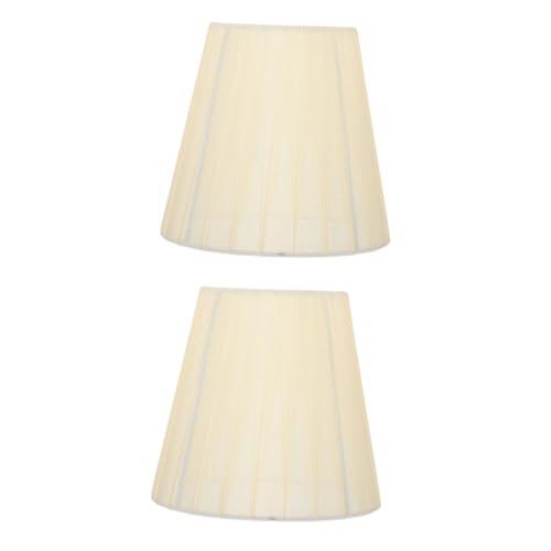 HEATSHAKING 2 Stück Transparenter Eleganter Lampenschirm aus Leichtem Passend für Leuchten Wand Decken und Stehlampen Vielseitige Leuchtenabdeckung für Hotel und Stilvoller Lichtschutz von HEATSHAKING