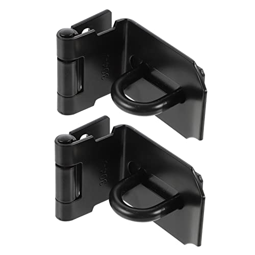 HEATSHAKING 2 Stück Türschloss Hasp für Schränke Latch Lock Robust und für Türen Schränke Truhen und Installieren Langlebig und Praktisch HEATSHAKING 2 Stück Türschloss Hasp für Schränke Latch Lock Robust und für Türen Schränke Truhen und Installieren Langlebig und Praktisch von HEATSHAKING