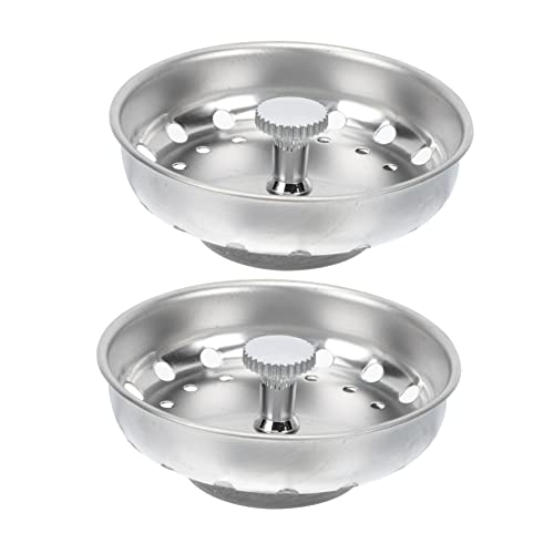 HEATSHAKING 2 Stück Waschbeckenstöpsel Hochwertige Abflussstopfen für Küchenspüle Einfach zu Reinigen Rostfrei Langlebig für Abwasserfilterung HEATSHAKING 2 Stück Waschbeckenstöpsel Hochwertige Abflussstopfen für Küchenspüle Einfach zu Reinigen Rostfrei Langlebig für Abwasserfilterung von HEATSHAKING
