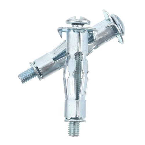 HEATSHAKING 20 Stück Hohlraumdübel Brolly Plug Bolts für Gipskartonwände Robuste Wandanker zum Befestigen von Bildern und Sanitäranlagen Installieren Tragbar und Langlebig HEATSHAKING 20 Stück Hohlraumdübel Brolly Plug Bolts für Gipskartonwände Robuste Wandanker zum Befestigen von Bildern und Sanitäranlagen Installieren Tragbar und Langlebig von HEATSHAKING