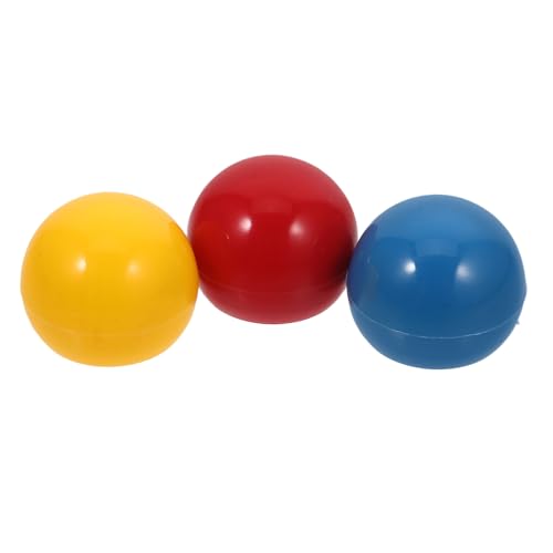 HEATSHAKING 3 Stück Teiliges Bunter Kugel Form Möbelknöpfe Selbstklebende Schubladengriffe für Kinderzimmer und Spielbereiche Aufbewahrungslösungen für Kommoden und Schränke von HEATSHAKING