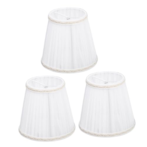 HEATSHAKING 3 Stück Teiliges Europäischer Moderner Glas lampenschirme aus Stabilem Material Kreative DIY lampenabdeckung für Wandleuchte Stehlampe Deckenlampe Geeignet für Wohnzimmer von HEATSHAKING