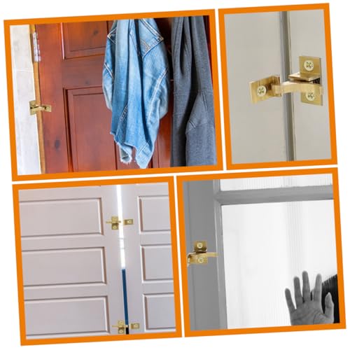 HEATSHAKING 3 Stück Teiliges Kupfer Tür Fenster Riegel Langlebiger Einfache Montage Elbow Latch Schloss für Schrank Türen Fenster Sicherung von HEATSHAKING