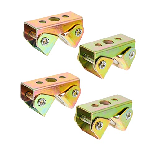 HEATSHAKING 4 Stück Teiliges Förmiges Magnetisches Schweißklemmen aus Verstellbare Werkstattklemme für Präzises Fixieren und Positionieren von Schweißteilen Kompakt und Vielseitig Einsetzbar von HEATSHAKING