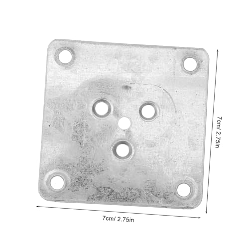 HEATSHAKING 5 Stück Teiliges Möbelbein Montageset aus Robustem Eisen Flache Tischbeinverbinder für Sofa Stuhl Schrank Einfache Installation Stabilisierende Möbelbeine von HEATSHAKING