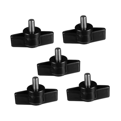 HEATSHAKING 5 Stück Teiliges T Förmige Hand Schrauben aus Rostfreiem Stahl und Abs mit Gerändeltem Griff Langlebige Außensechskant Schraube Korrosionsbeständig und Vielseitig Einsetzbar HEATSHAKING 5 Stück Teiliges T Förmige Hand Schrauben aus Rostfreiem Stahl und Abs mit Gerändeltem Griff Langlebige Außensechskant Schraube Korrosionsbeständig und Vielseitig Einsetzbar von HEATSHAKING