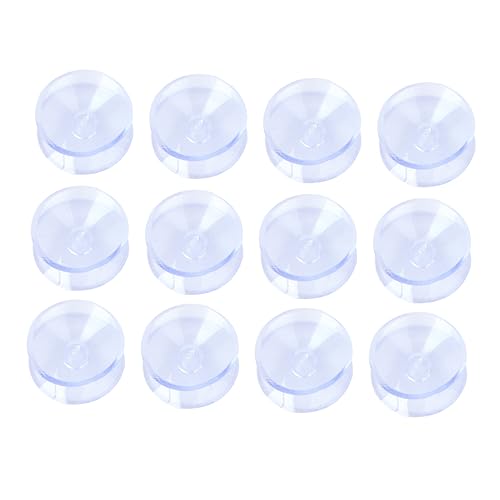 HEATSHAKING 50 Stück Doppelseitige Saugnäpfe Robuste Saugnapf Pads für und Tischoberflächen rutschfeste Fixierung und Möbel Schutzpads von HEATSHAKING