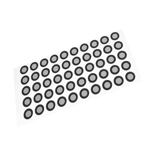 HEATSHAKING 50 Stück Reflektierende Markierungsdots für Scanner Hochreflektierende Reißfeste Aufkleber für Präzise Positionierung Referenzpunkte bei Scan Vorgängen von HEATSHAKING