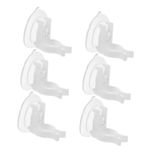 HEATSHAKING 6 Stück Kerzenlicht Zubehör Fensterkerzen Saughalter Fensterkerzenhalter Klemmen Weihnachtskerzenhalter Klemmen Fensterlicht Halter Fenster Saugnäpfe Halter Weißes PVC HEATSHAKING 6 Stück Kerzenlicht Zubehör Fensterkerzen Saughalter Fensterkerzenhalter Klemmen Weihnachtskerzenhalter Klemmen Fensterlicht Halter Fenster Saugnäpfe Halter Weißes PVC von HEATSHAKING