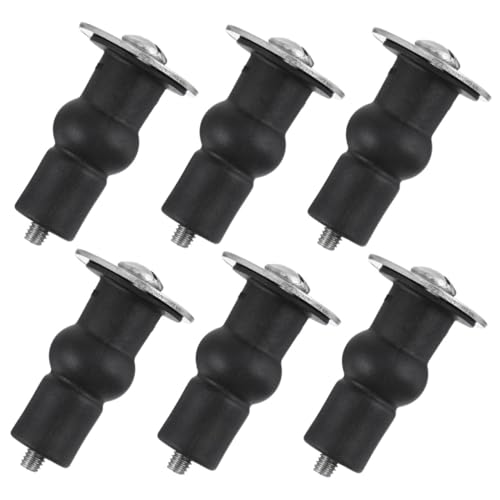 HEATSHAKING 6 Stück Teiliges Wc sitz Befestigungsset aus Edelstahl und Gummi Langlebige Expansionsschrauben für Toilettendeckel Passend Einfache Montage und Stabile Fixierung HEATSHAKING 6 Stück Teiliges Wc sitz Befestigungsset aus Edelstahl und Gummi Langlebige Expansionsschrauben für Toilettendeckel Passend Einfache Montage und Stabile Fixierung von HEATSHAKING