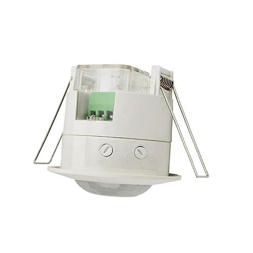 HEATSHAKING Deckenmontierter Infrarot Bewegungsmelder Lichtschalter Menschlicher Körpersensor Energiesparende LED Beleuchtung Für Flur Treppen Bad Balkon Garage HEATSHAKING Deckenmontierter Infrarot Bewegungsmelder Lichtschalter Menschlicher Körpersensor Energiesparende LED Beleuchtung Für Flur Treppen Bad Balkon Garage von HEATSHAKING