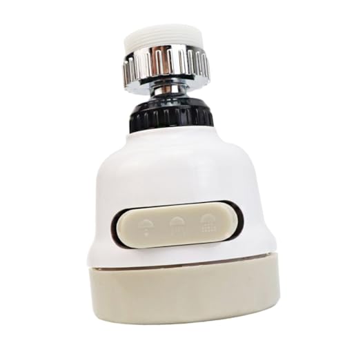 HEATSHAKING Drehbarer Wasserhahnfilter aus Edelstahl und Abs Stufig Einstellbar Spritzwassergeschützt Druckverstärkend Wassersparend Geeignet für Küchen und Badarmaturen HEATSHAKING Drehbarer Wasserhahnfilter aus Edelstahl und Abs Stufig Einstellbar Spritzwassergeschützt Druckverstärkend Wassersparend Geeignet für Küchen und Badarmaturen von HEATSHAKING
