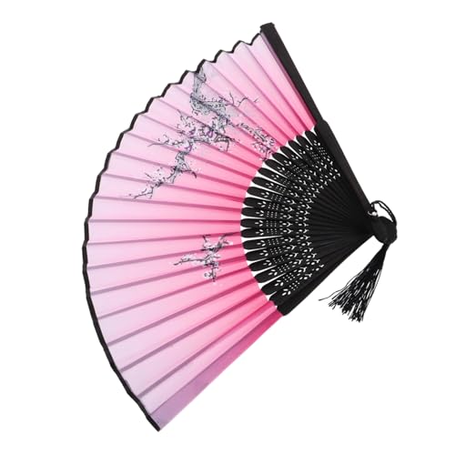 HEATSHAKING Faltfächer mit Kirschblüten Handgefertigt Glattem Seidenmaterial Hochzeitsgeschenk für Feiern Kompakt und Unisex Perfektes Accessoire für Hochzeiten und Veranstaltungen HEATSHAKING Faltfächer mit Kirschblüten Handgefertigt Glattem Seidenmaterial Hochzeitsgeschenk für Feiern Kompakt und Unisex Perfektes Accessoire für Hochzeiten und Veranstaltungen von HEATSHAKING
