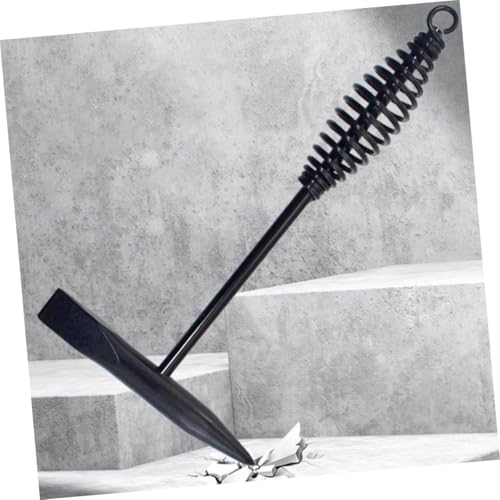 HEATSHAKING Federhammer Schweißhammer Leichter Stoßdämpfender Metallschlackenhammer mit Federgriff für Schweißer Mechaniker und Heimwerker Tragbar für Innen und Außenbereich von HEATSHAKING