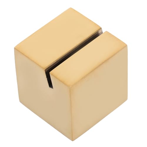 HEATSHAKING Gold Tischkartenhalter aus Massivem Quadratisch Stabiler Fotoclips Halter für Tischkarten Menüs Namensschilder bei Hochzeit Party Restaurant Vielseitig Einsetzbar Leicht zu HEATSHAKING Gold Tischkartenhalter aus Massivem Quadratisch Stabiler Fotoclips Halter für Tischkarten Menüs Namensschilder bei Hochzeit Party Restaurant Vielseitig Einsetzbar Leicht zu von HEATSHAKING