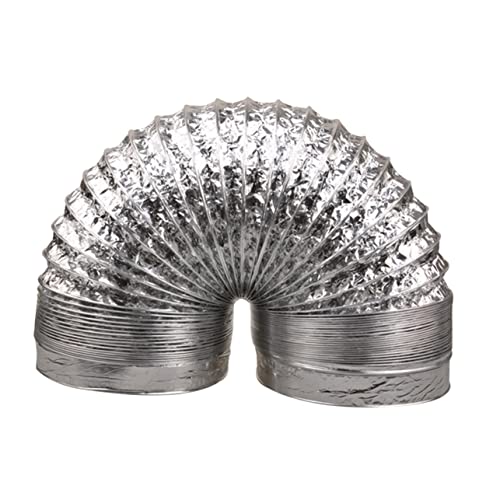 HEATSHAKING Hitzebeständiger Aluminium Abluftschlauch Durchmesser Flexibles Ventilationsrohr für Hvac Küchen Badezimmer Gewächshäuser und Zeltanwendungen HEATSHAKING Hitzebeständiger Aluminium Abluftschlauch Durchmesser Flexibles Ventilationsrohr für Hvac Küchen Badezimmer Gewächshäuser und Zeltanwendungen von HEATSHAKING